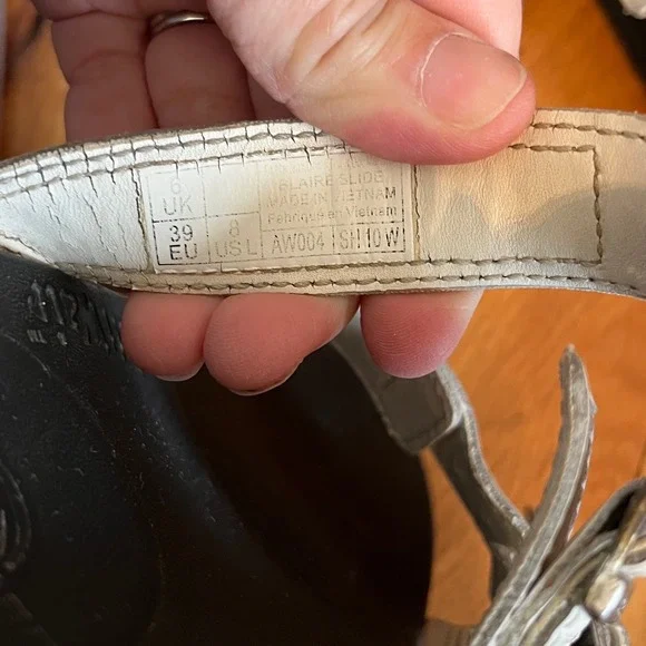 Dr. Martens White and Black Sandals - Picture 9 of 9